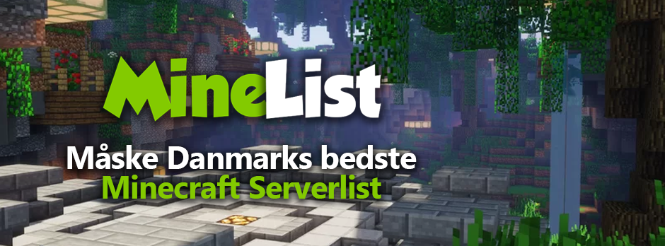Minelist - Dansk server list